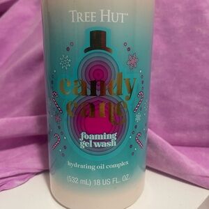 Tree Hut Candy Cane Foaming Gel Wash